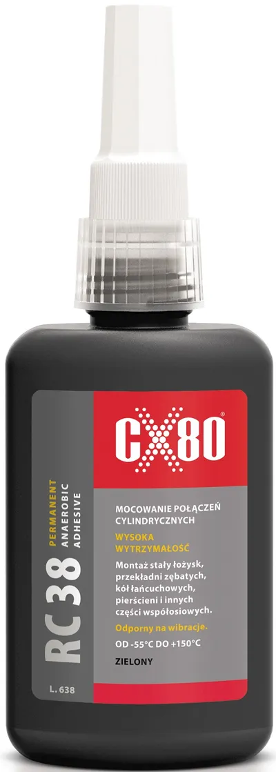 Klej Do Montażu Łożysk I Pierścieni 50 ml CX-80 - Zielony