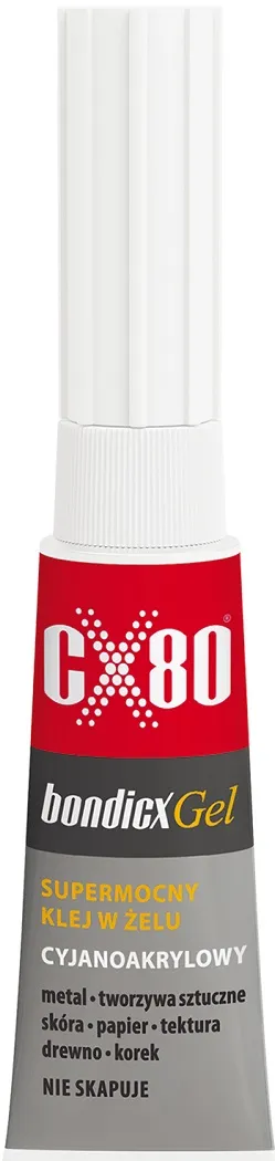 Klej Cyjanoakrylowy Bondicx Gel 3g CX-80