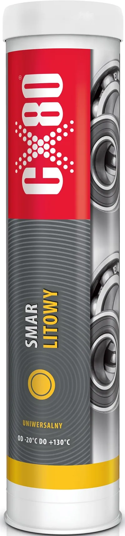 Smar Litowy Uniwersalny Kartusz 400g CX-80