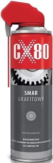 Smar Przeciwzatarciowy Duo Spray 500g CX-80 - Grafitowy