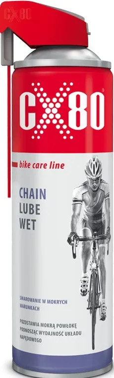 Smar Mokry Do Łańcucha Rowerowego Duo Spray 500ml CX-80