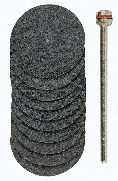 Tarcza Tnąca Ze Splotem 22mm + Trzpień, 10 szt. PROXXON