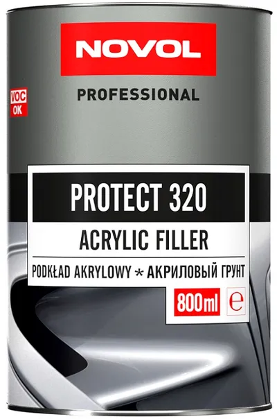 Podkład Protect 320 4:1 0.8l NOVOL - Czarny