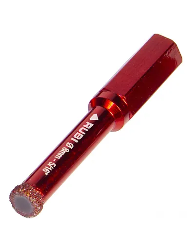 Wiertło Diamentowe Drygres 4DRILL Na Sucho FI 8mm RUBI