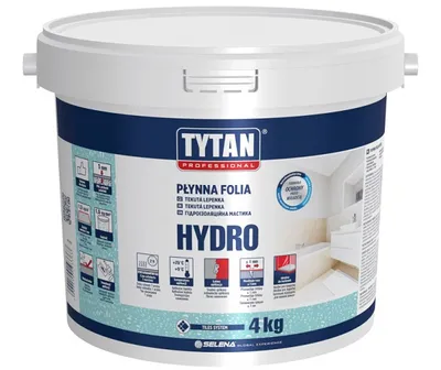 Płynna Folia Hydro TYTAN 4kg - Szary