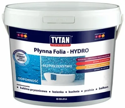 Płynna Folia Hydro TYTAN 12kg - Szary
