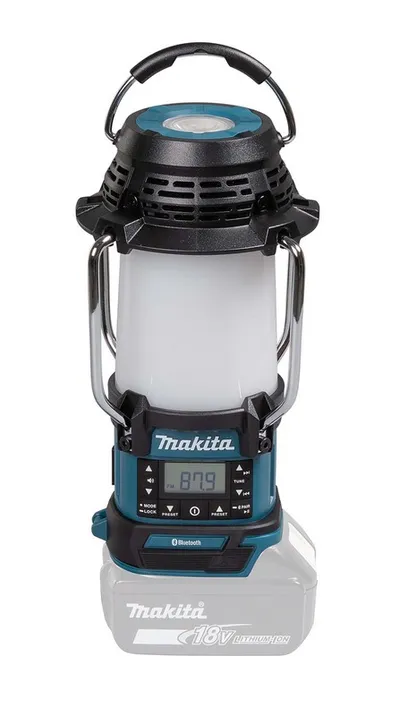 Odbiornik Radiowy Z Lampą I Latarką 18V Fm Bluetooth USB MAKITA