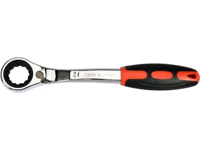 Klucz Oczkowy Odgięty Z Grzechotką 24mm YATO