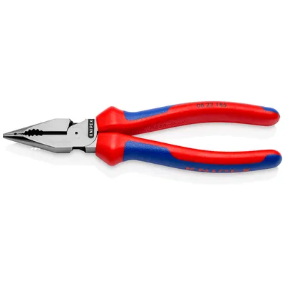 Szczypce Uniwersalne Z Ostro Zakończonymi Szczękami 185mm KNIPEX
