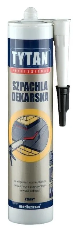 Szpachla Dekarska TYTAN 280ml - Czarny