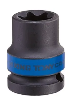 Nasadka Krótka Udarowa Gwiazdkowa 1/2'' E18*38MM KING TONY