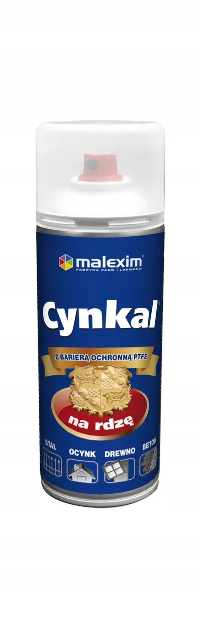 Aerozol Cynkal 0.4l 9003 MALEXIM - Biały