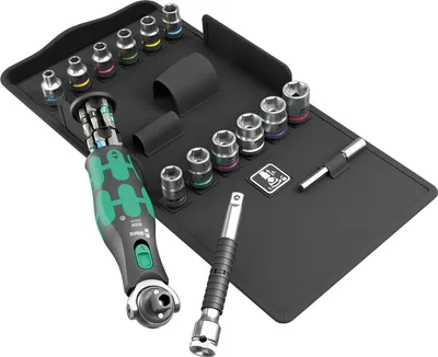 Zestaw Zyklop Pocket Set 4, 27 Cz. WERA