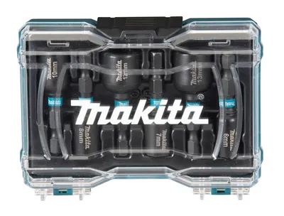 Zestaw Nasadek 1/4'' Impact Black 6 szt. MAKITA