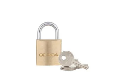 Kłódka Pałąkowa Mosiężna Brass Line Kmz S5010A 50mm GERDA