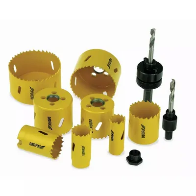 Zestaw Otwornic Bi-Metalowych 11 szt. DEDRA