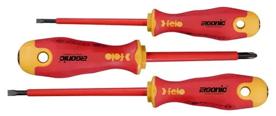 Zestaw 3 Wkrętaków FELO-Ergonic VDE