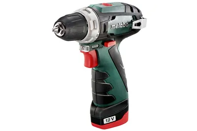 Wiertarko-Wkrętarka Akumulatorowa 12V Powermaxx Bs 2*2.0AH METABO