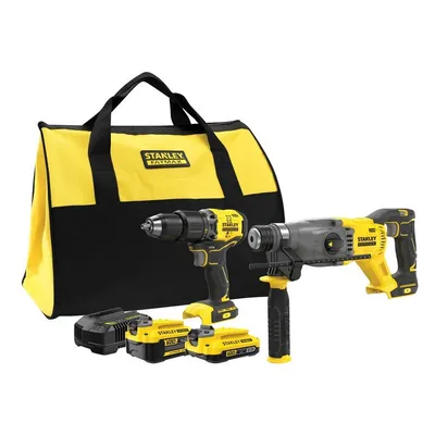 Zestaw 18V V20 SFMCD715+SFMCH900 1*4.0AH 1*2.0AH Torba STANLEY