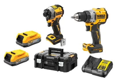 Zestaw Wkrętarka DCD800 + Zakrętarka DCF850 18V 2*1.7AH DEWALT