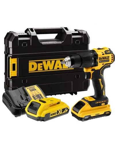 Wiertarko-Wkrętarka Akumulatorowa Udarowa 18 V 2*2.0AH DEWALT