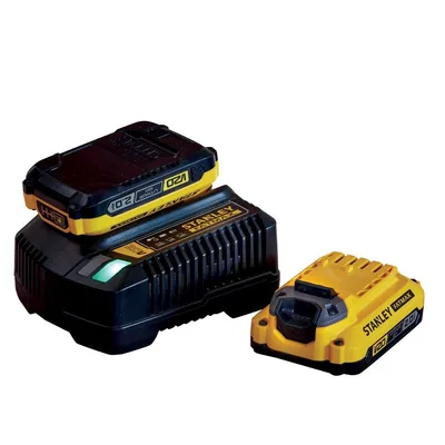 Zestaw Zasilający 18V V20 Ładowarka + 2*2.0AH STANLEY
