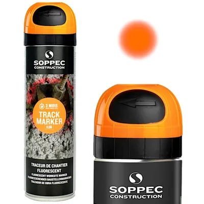 SOPPEC Spray Geodezyjny Track Marker 500ml - Pomarańczowy