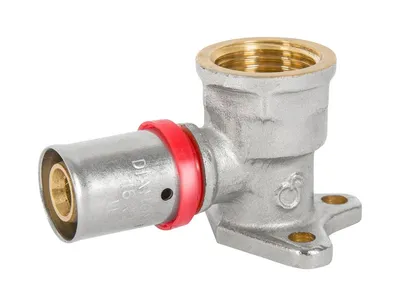 Kolano Naścienne Zapr. EN 1254-8, 1/2X16.KOL-Ł.PEX-AL-PEX.CH DIAMOND
