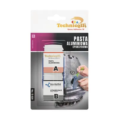 Pasta Aluminiowa Epoksydowa 80g TECHNICQLL