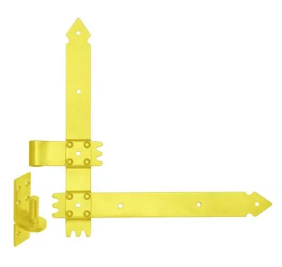 Zawias Drzwiowy Kątowy Ocynkowany 300mm 2 Sztuki