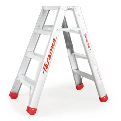 Drabina, Stołek Rozkładany 72cm 3+3 Stopnie S2070ND FARAONE