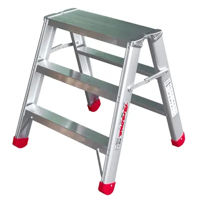 Drabina, Stołek Rozkładany 45cm 2+2 Stopnie S2050ND FARAONE