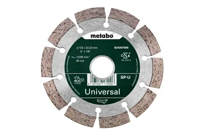 Tarcza Diamentowa Segmentowa Do Betonu 125*22.23MM METABO