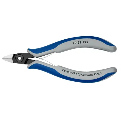 Szczypce Tnące Boczne Dla Elektroników 125mm KNIPEX