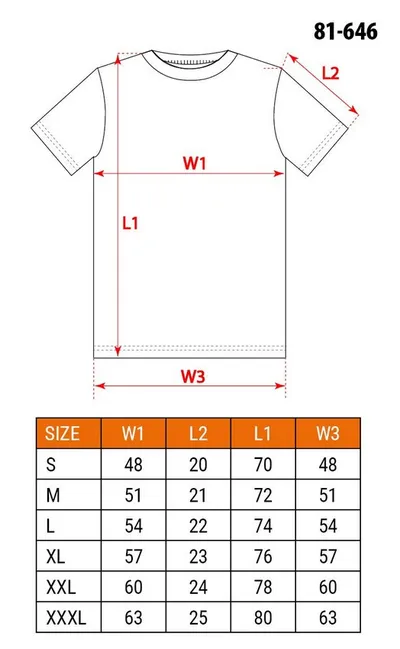 T-Shirt Rozmiar XXL NEO - Biały