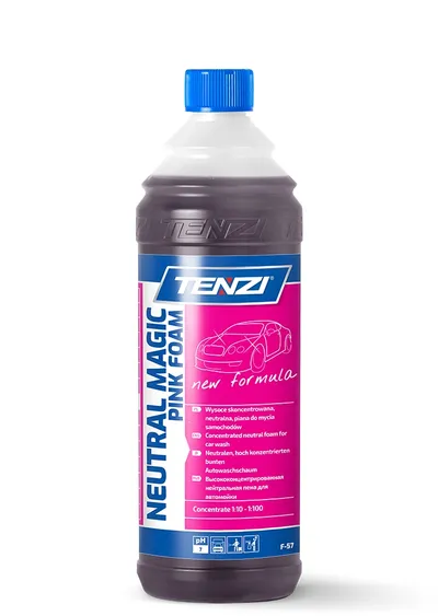 Piana Do Mycia Samochodów Neutral Magic Foam Pink 1l TENZI