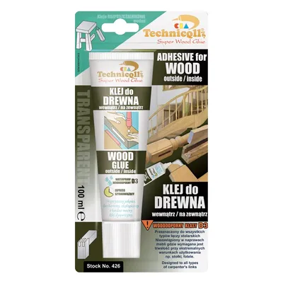 Klej Do Drewna 100ml. TECHNICQLL