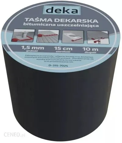 Taśma Uszczelniająca Dekarska Alubutyl 15CM*10MB Antracyt