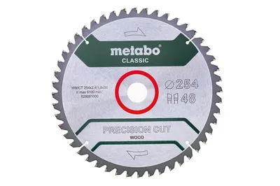 Piła Tarczowa Hw/Ct 254*30MM 48WZ METABO
