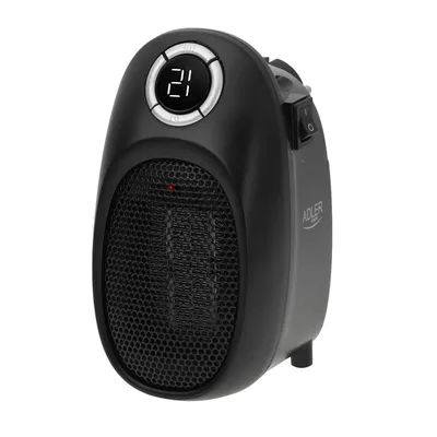 Termowentylator Gniazdkowy Ad 7726 ADLER - Czarny