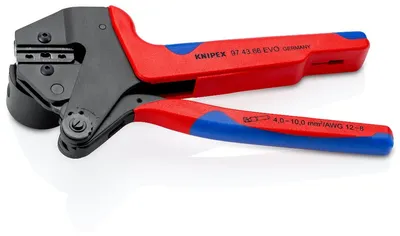 Szczypce Do Zagniatania Do Wymiennych Matryc Zagniatających KNIPEX