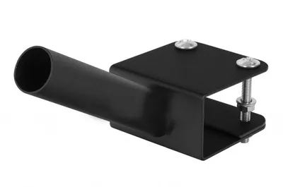 Uchwyt Do Flagi Balkonowy 170x70 Jednoramienny Prosty - Czarny