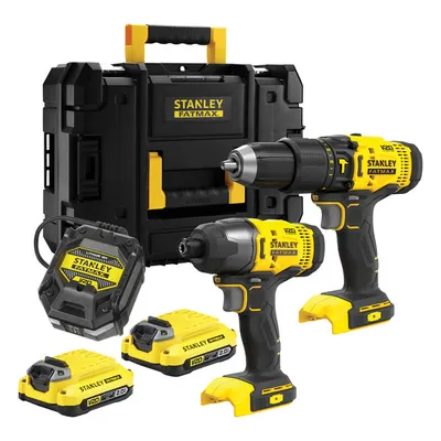Zestaw 18V V20 SFMCD711+SFMCF800 2*2.0AH Tstak STANLEY