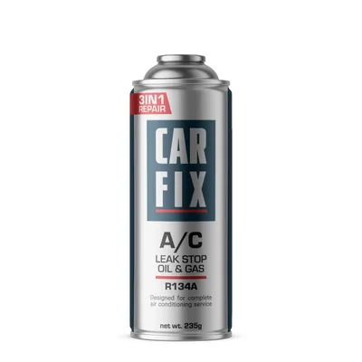 Gaz Do Napełniania Klimatyzacji 3IN1 235g R134A Auta 1995-16 CAR FIX