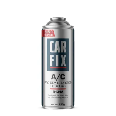 Gaz Do Napełniania Klimatyzacji 5IN1 235g R134A Auta 1995-16 CAR FIX