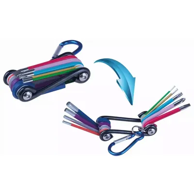 Multitool - Multinarzędzie Rowerowe 9 el. DEDRA