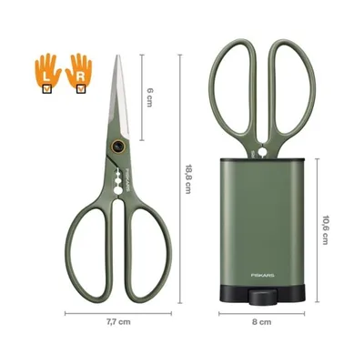Plant Care Nożyczki Do Roślin Z Pojemnikiem FISKARS