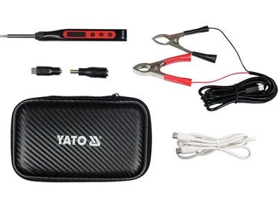 Przenośna Lutownica Cyfrowa T12 65W YATO