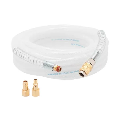 Wąż Pneumatyczny PVC Z Szybkozłączami 8MM*10M AIRPRESS