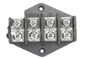 Listwa Zaciskowa, Pierścień Rozgałęźny 4X10MM2 - Czarny